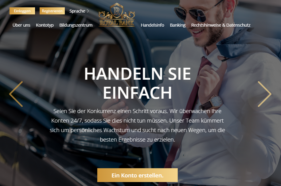 Kryptowährung Broker: RoyalCBank – Mit den Besten Zusammenarbeiten für Sicheren Handel