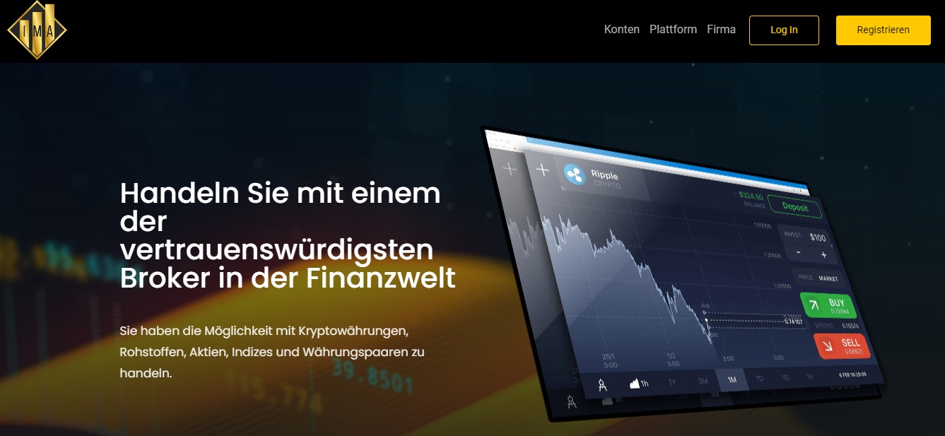 Kryptowährung Broker: International Markets Association Bewertung – Ist International Markets Association ein verlässlicher Broker für alle Ihre Tradingbedürfnisse?