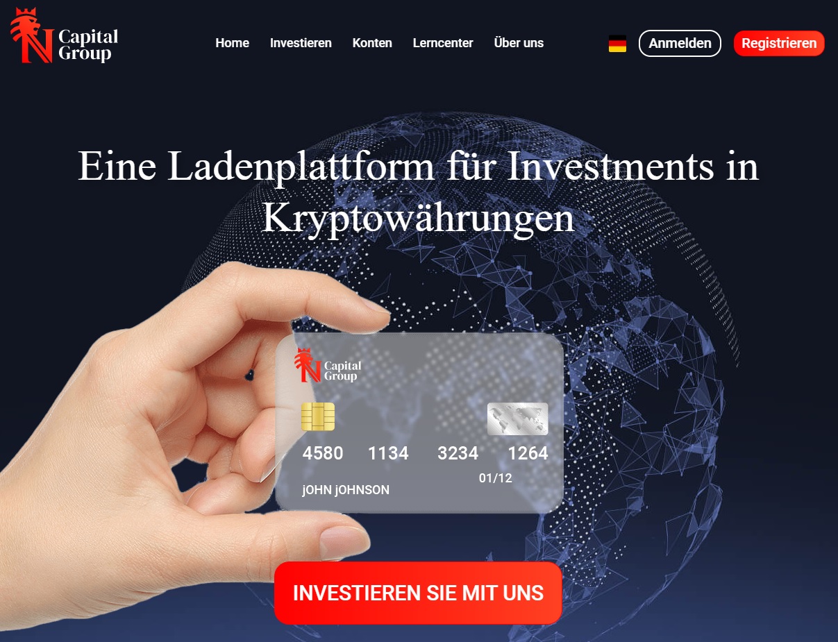 Kryptowährung Broker: NCapital Group Review und Scam Check – Entscheiden Sie Sich Für NCapital Group Für Ein Erfolgreiches Und Einfaches Krypto-Trading