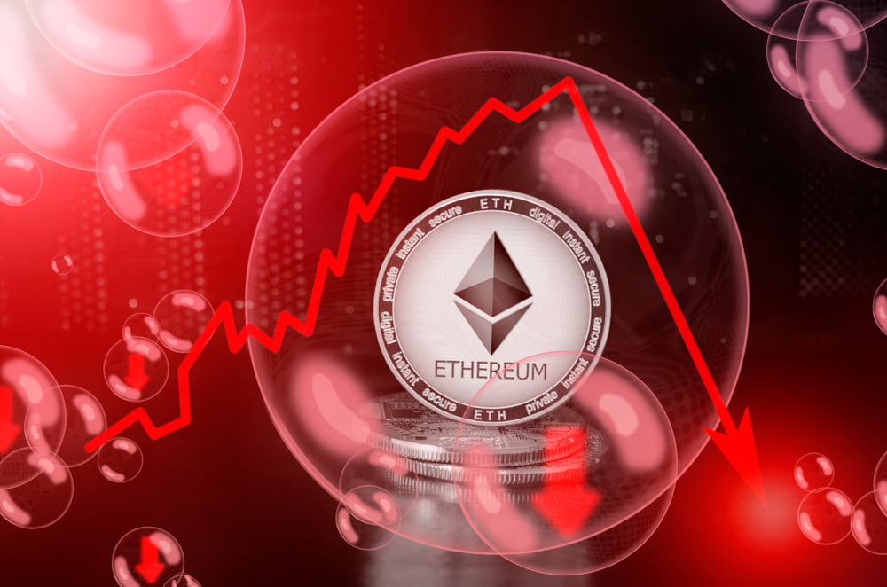Ethereum verliert mehr als 10%, sinkt auf unter 340 Dollar