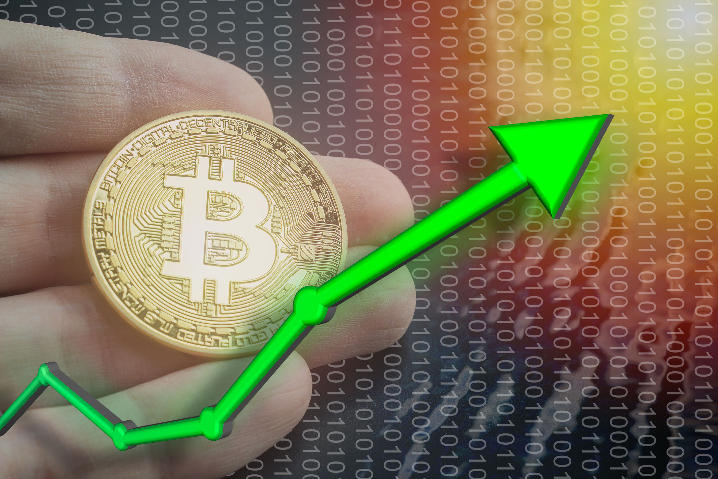 Bitcoin steigt sprunghaft auf 14.000 $