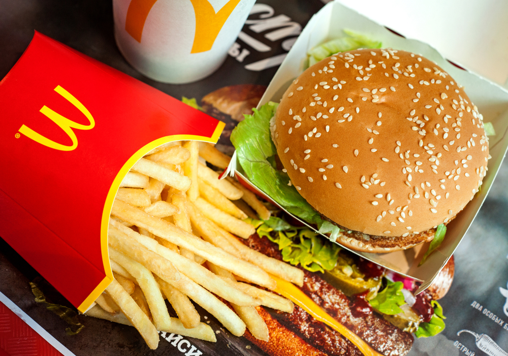 So viele Big Macs können Sie mit 1 BTC kaufen