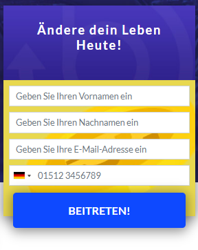 Auswahl des Kontotyps