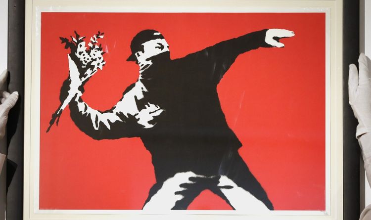 Sotheby’s kryptogestützte Auktion versteigert Banksy-Gemälde für 13 Millionen Dollar
