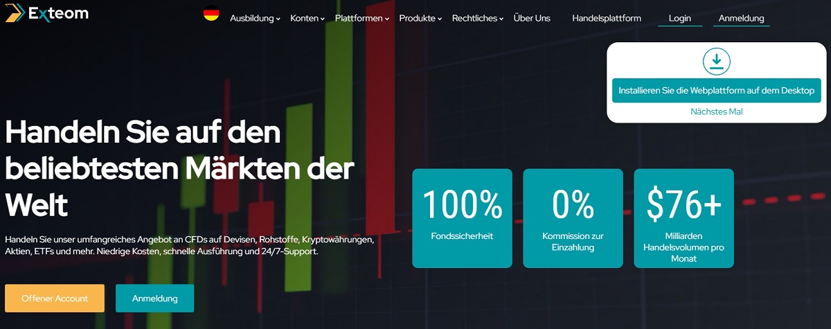 Exteom Startseite