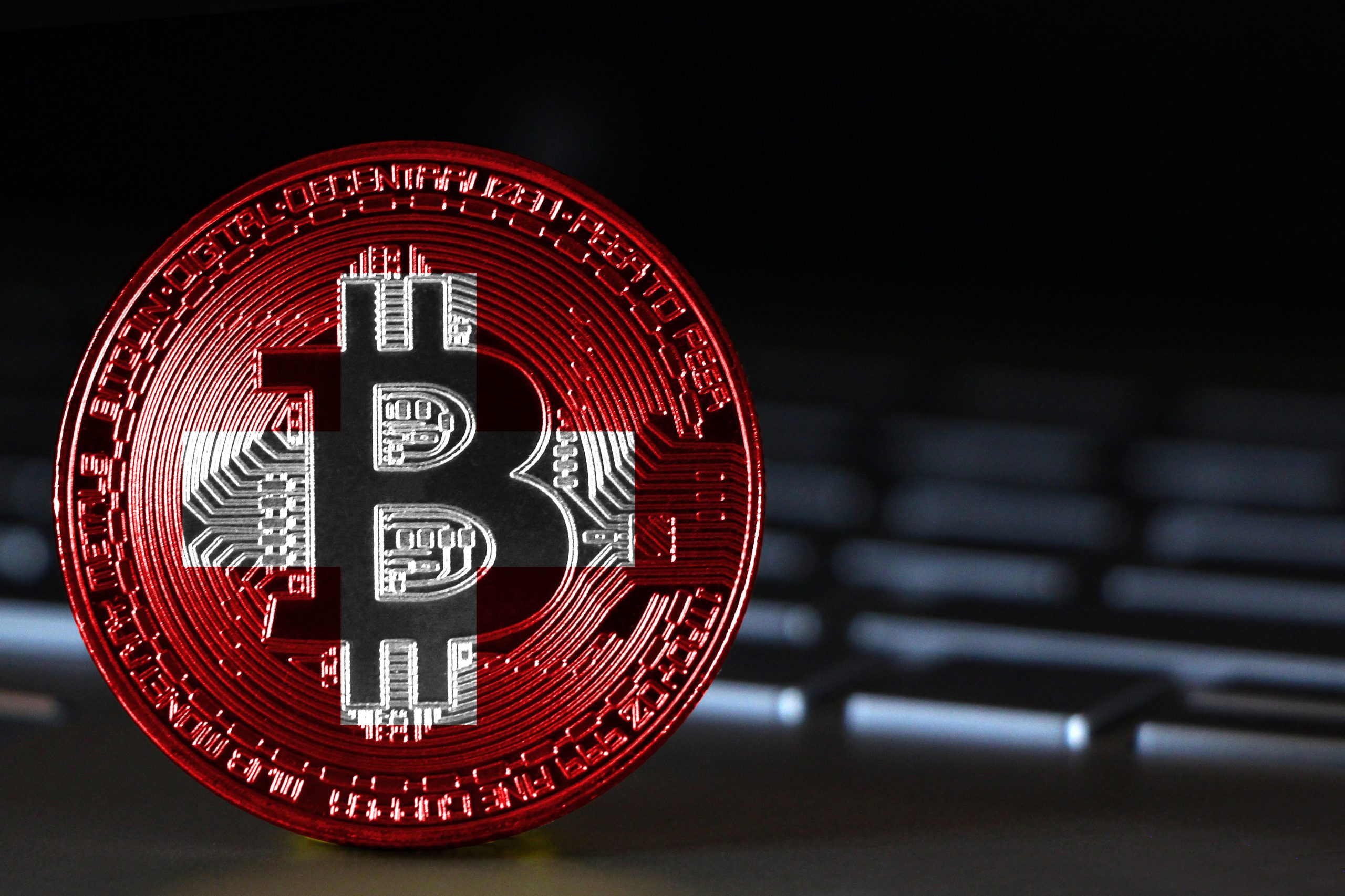 Bitcoin flippar strax den schweiziska francen