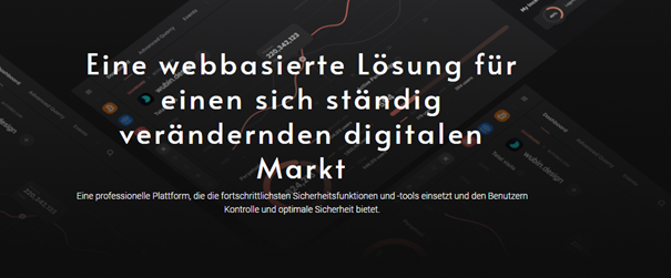 Die offizielle Homepage von BitMoon24. 