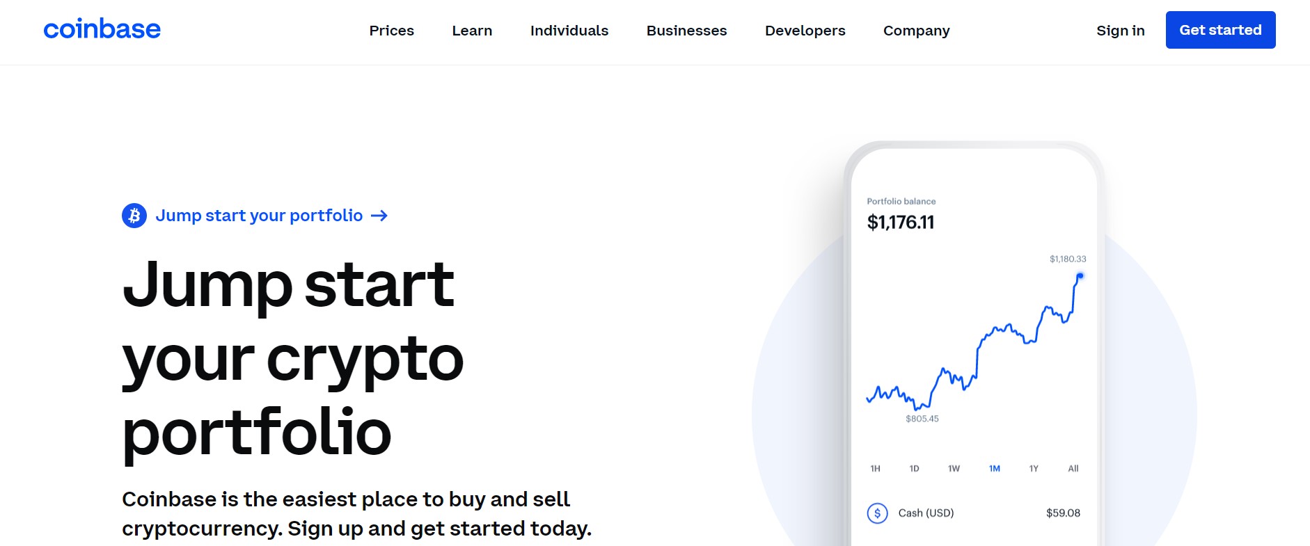 Coinbase Trading-Plattform