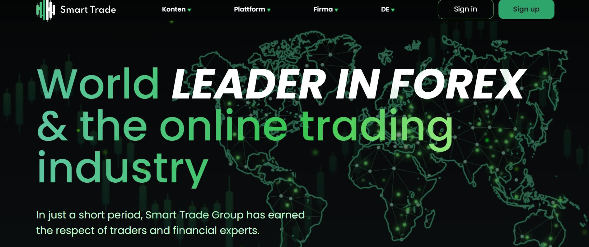 Smart Trade Group Trading-Plattform