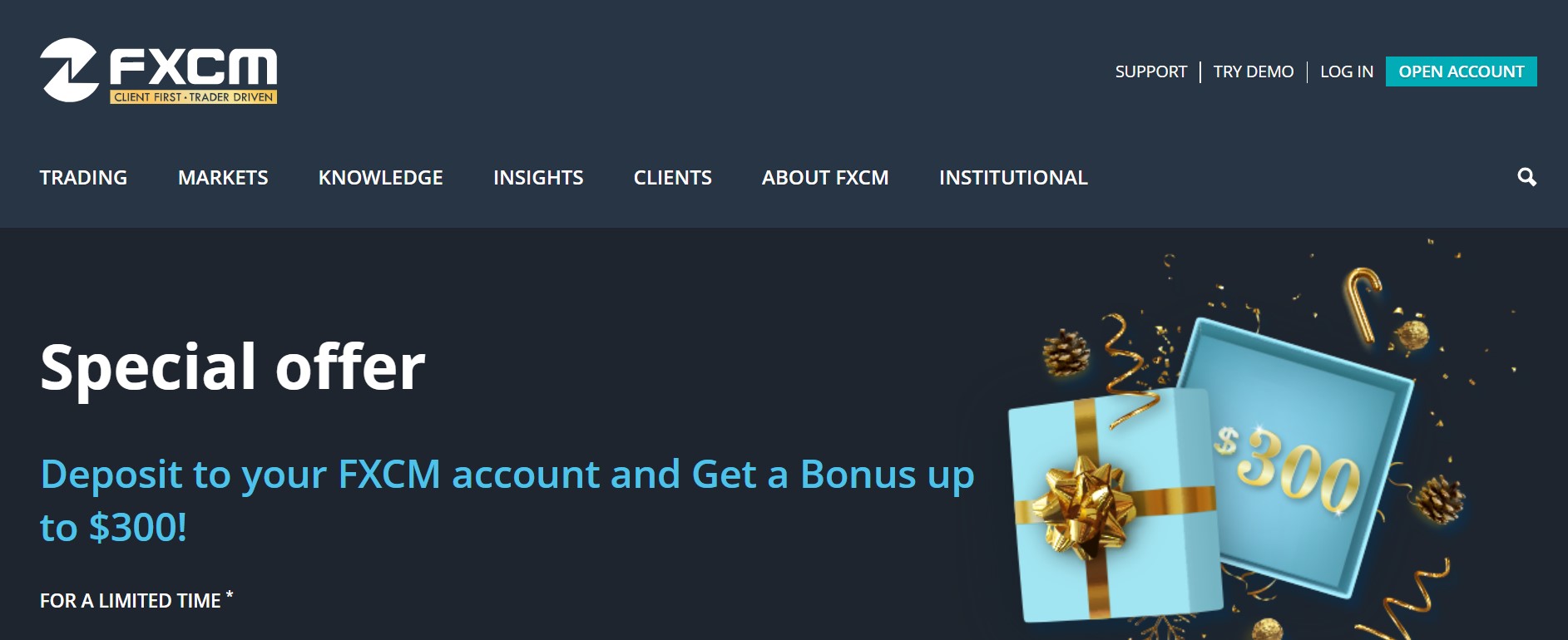 FXCM Trading-Plattform