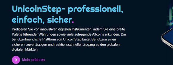 UnicoinStep Die endgültige Handelserfahrung