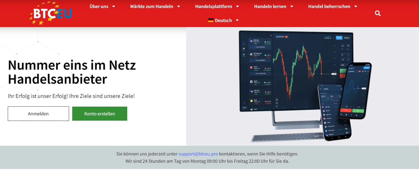 BTC EU startseite