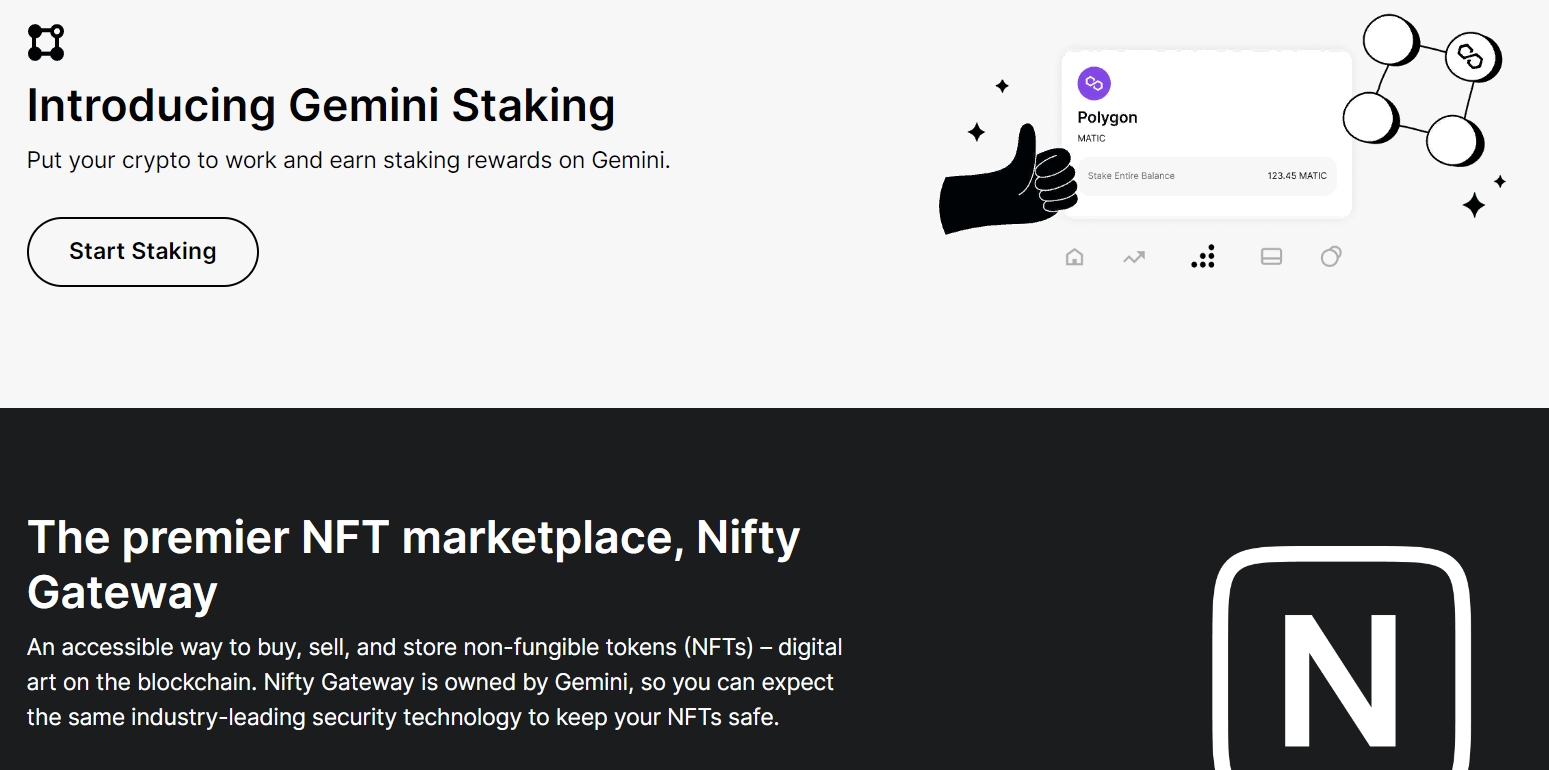 Gemini webseite