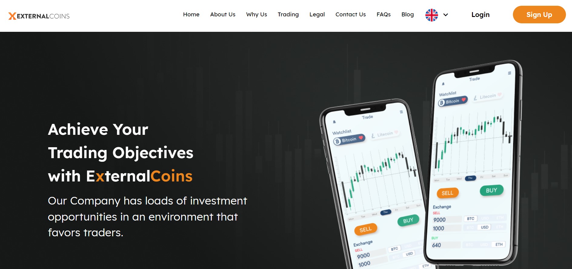External Coins website