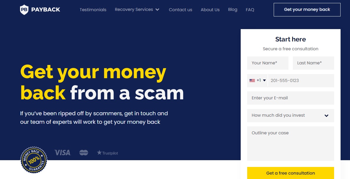 Payback Ltd Home Page