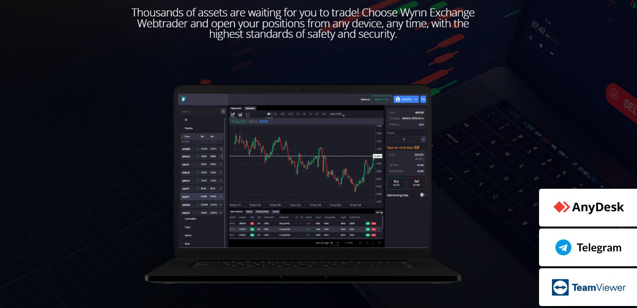 Wynn Exchange trading platform Wynn Exchange trading platform