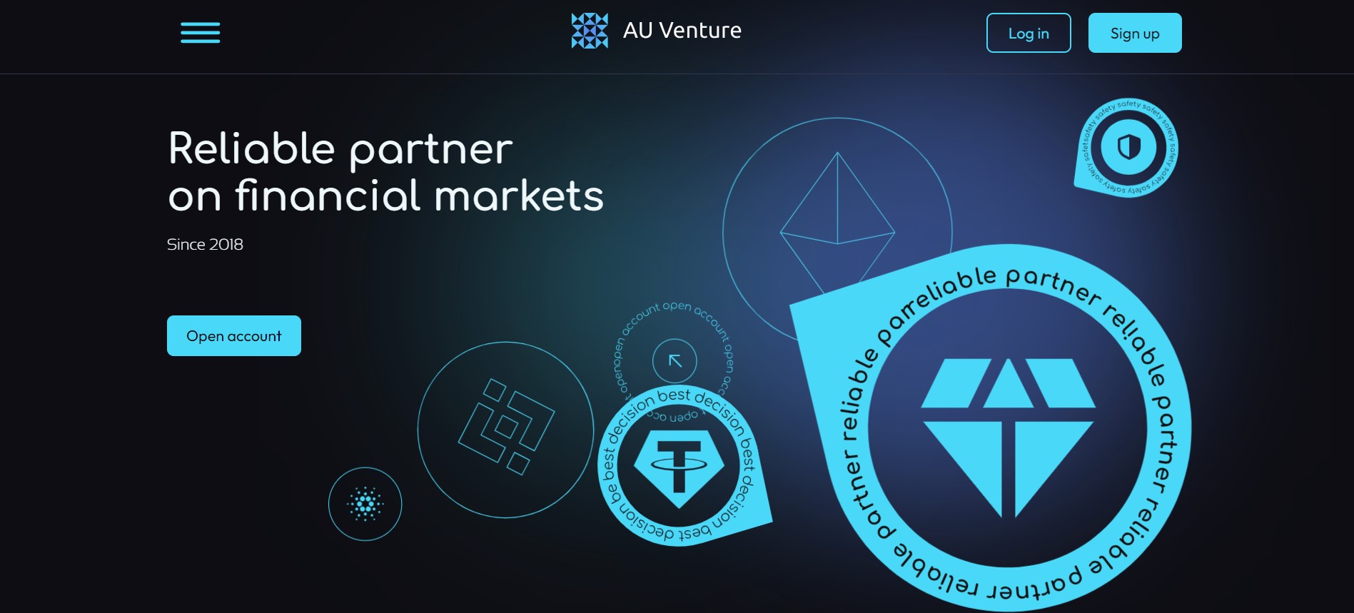 AUventure website